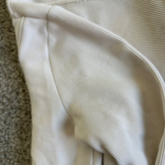 Varley Vine Womens Sz XS Ivory Half-Zip Pullover Sweatshirt Oversized Collar - Picture 4 of 13